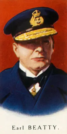 Earl Beatty 1927. Creator: Unknown