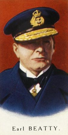 Earl Beatty 1927. Creator: Unknown