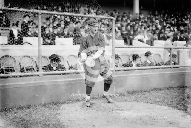 Earl Blackburn, Cincinnati NL (baseball), 1913. Creator: Bain News Service.
