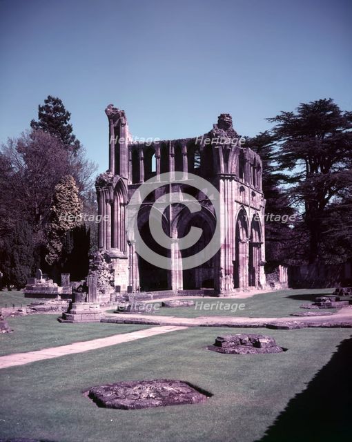 Earl Haig's burial place, Dryburgh Abbey, Scotland, c1955. Creator: Arthur Charles Kirby Ware.