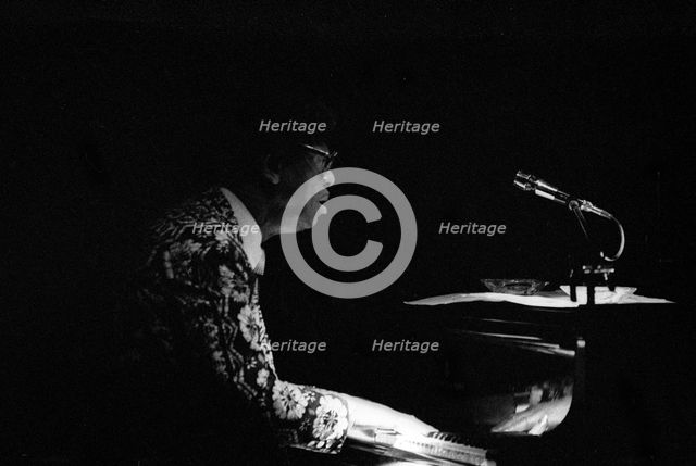 Earl Hines, Ronnie Scott's, London July 1979. Creator: Brian O'Connor.
