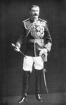Earl Kitchener of Khartoum, Irish-born British soldier and statesman