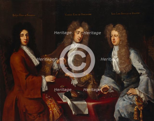 Earl of Burlington, Duke of Kingston-upon-Hull, and Baron Berkeley of Stratton, 1690s(?). Artist: Michael Dahl.