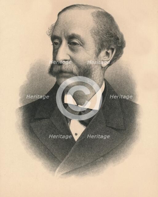'Earl of Carnarvon, President of the Society of Antiquaries, 1896. Artist: Unknown