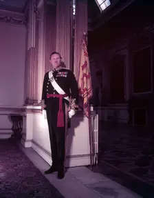 Earl of Dundee - Viscount Dudhope in uniform of Royal Company of Archers, c1953. Creator: Arthur Charles Kirby Ware