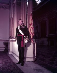 Earl of Dundee - Viscount Dudhope in uniform of Royal Company of Archers, c1953. Creator: Arthur Charles Kirby Ware