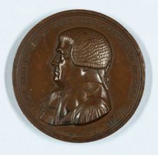 Earl of Eldon, Lord Chancellor, commemorative medal, c1827. Creator: Karl Friedrich Voigt