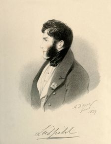Earl of Lichfield 1839. Creator: Richard James Lane