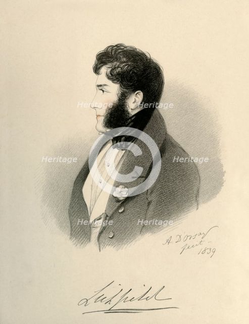 'Earl of Lichfield', 1839. Creator: Richard James Lane.