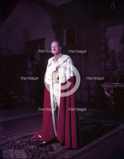 Earl of Shrewsbury, Hereditary Lord High Steward of Ireland, London, c1953.  Creator: Arthur Charles Kirby Ware.