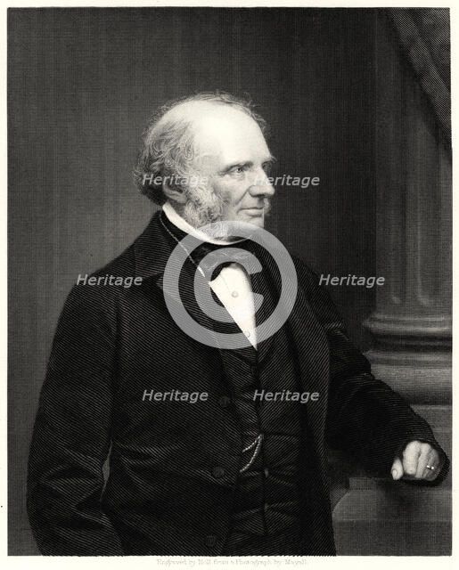 'Earl Russell', 19th century. Artist: William Holl