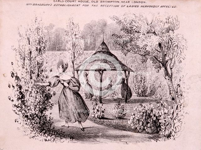 Earl's Court House, Brompton, London, c1850. Artist: GE Madeley