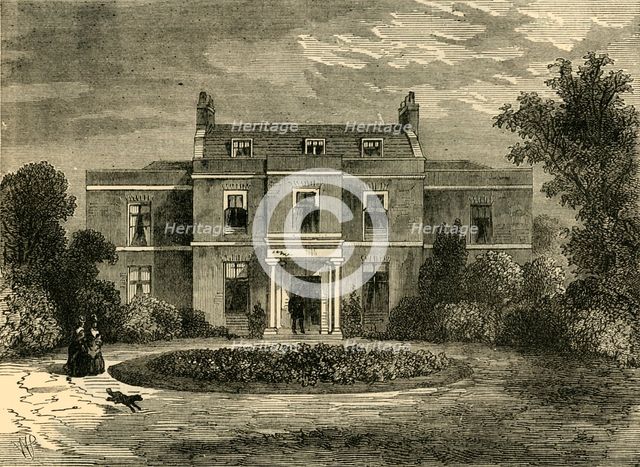 'Earl's Court House (Formerly John Hunter's House)', c1876. Creator: Unknown.