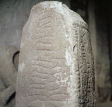 Earliest known example of Oghams and Runes in Ireland, 11th century