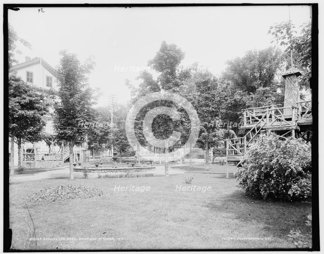 Earlington Park, Richfield Springs, N.Y., between 1890 and 1901. Creator: Unknown.