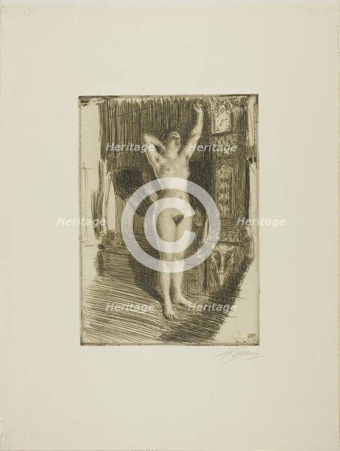 Early, 1914. Creator: Anders Leonard Zorn.