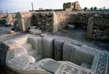 Early Christian Baptismal Bath at Roman forum of Sufetula, Sbeitla, Tunisia, c20th century
