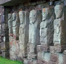 Early Christian Celtic figures, 8th century