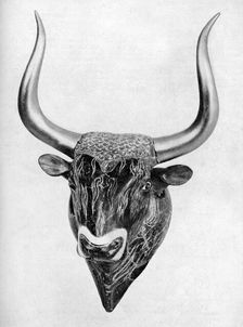 Early Cretan libation vessel, found at Knossos, 1933-1934