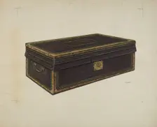 Early American Chest, c. 1939. Creator: Al Curry