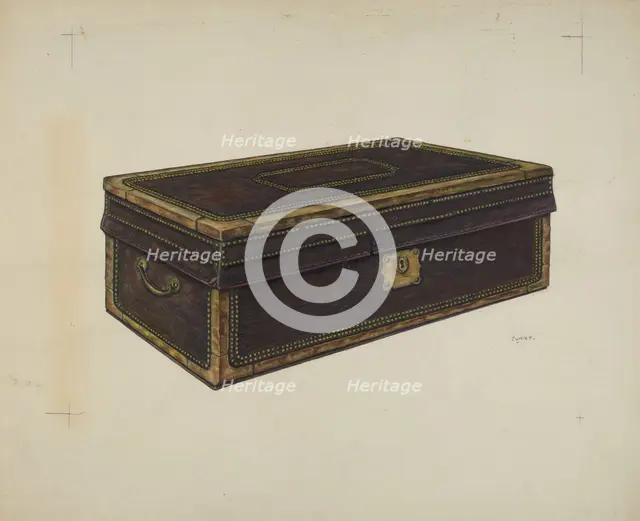 Early American Chest, c. 1939. Creator: Al Curry.