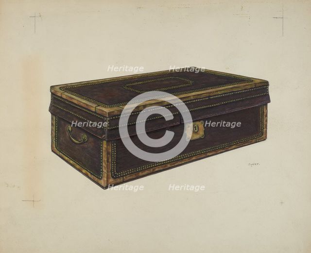 Early American Chest, c. 1939. Creator: Al Curry.