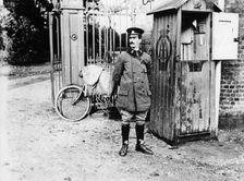 Early AA telephone box, (c1900s?)