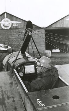 Early aviation at Ljungbyhed, Sweden, 1916