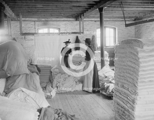 Early Blanket Factory, Witney, Oxfordshire, 1898. Artist: Henry Taunt
