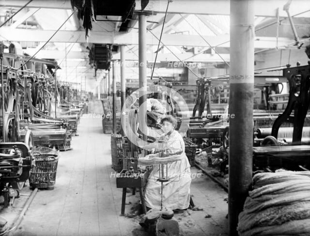 Early Blanket Factory, Witney, Oxfordshire, 1898. Artist: Henry Taunt