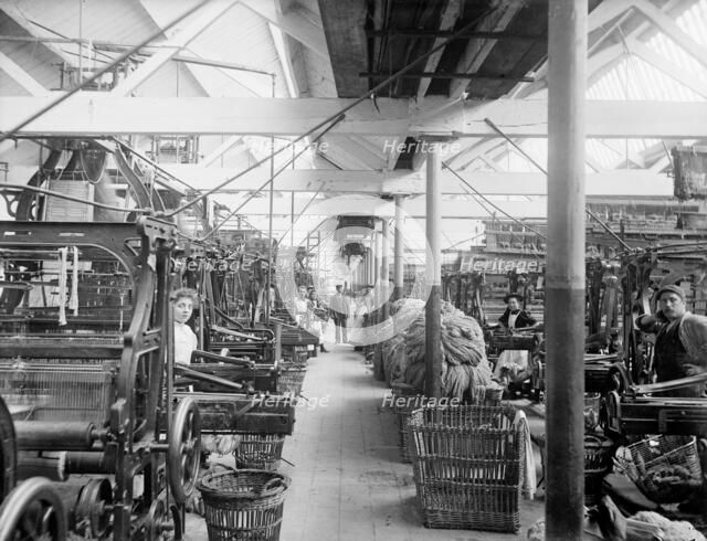 Early Blanket Factory, Witney, Oxfordshire, 1898. Artist: Henry Taunt