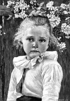 Early Blossoms - after C. Bantzer, 1890. Creator: Richard Bong