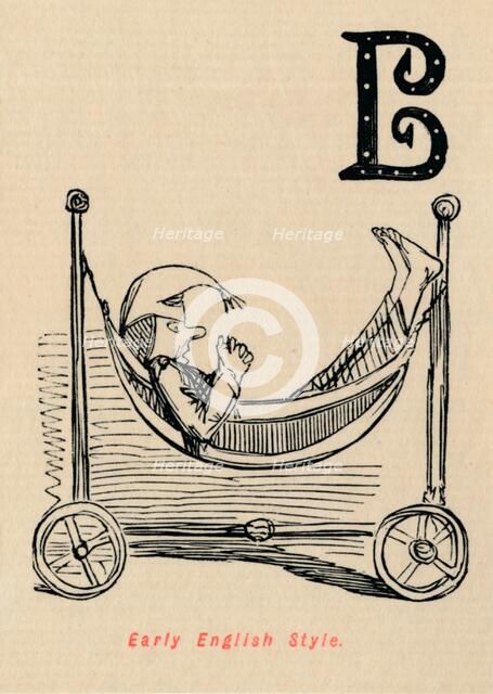 'Early English Style', c1860, (c1860). Artist: John Leech.