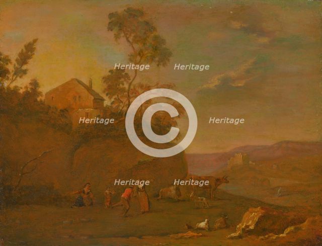 Early Evening, 1740-1760. Creator: Norbert Grund.