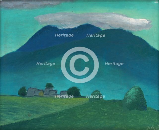 Early Evening, 1st half 20th century. Creator: Mikulas Galanda.