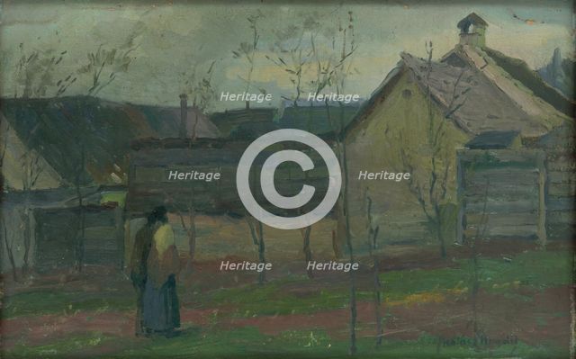 Early evening, c1911. Creator: Elemír Halász-Hradil.