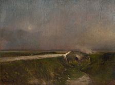 Early evening landscape, 1900. Creator: Béla Spányi