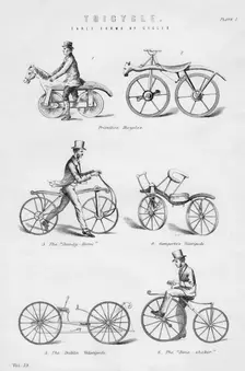 Early forms of cycles, 19th or 20th century