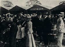 Early Flight in a Heavier Than Air Machine 1910, (1945). Creator: Unknown