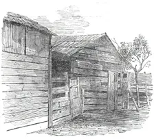 Early home of the President of the United States, Elizabeth Town, Kentucky..., 1860. Creator: Unknown