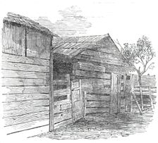Early home of the President of the United States, Elizabeth Town, Kentucky..., 1860. Creator: Unknown