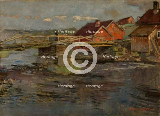 Early in the Morning, 1897. Creator: Gerhard Munthe.