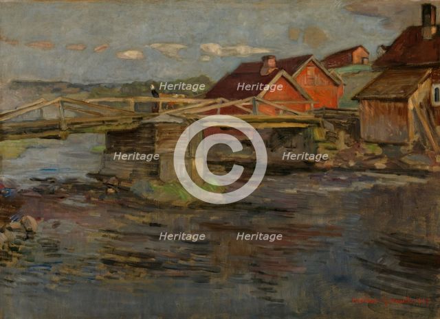 Early in the Morning, 1897. Creator: Gerhard Munthe.