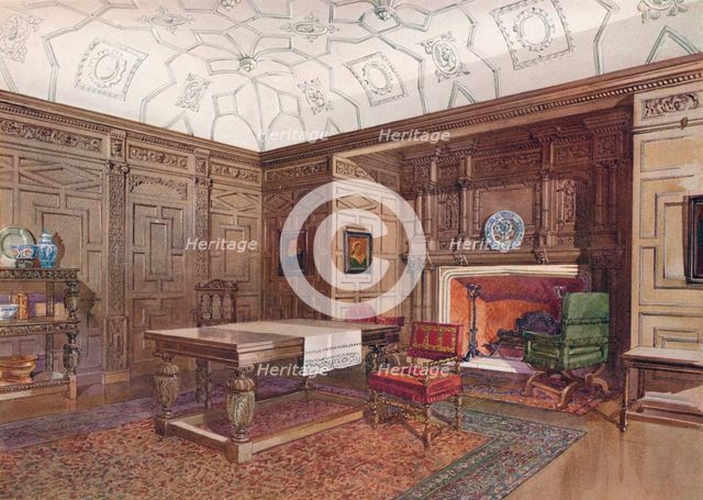 'Early Jacobean Oak Room', 1912. Artist: Unknown.