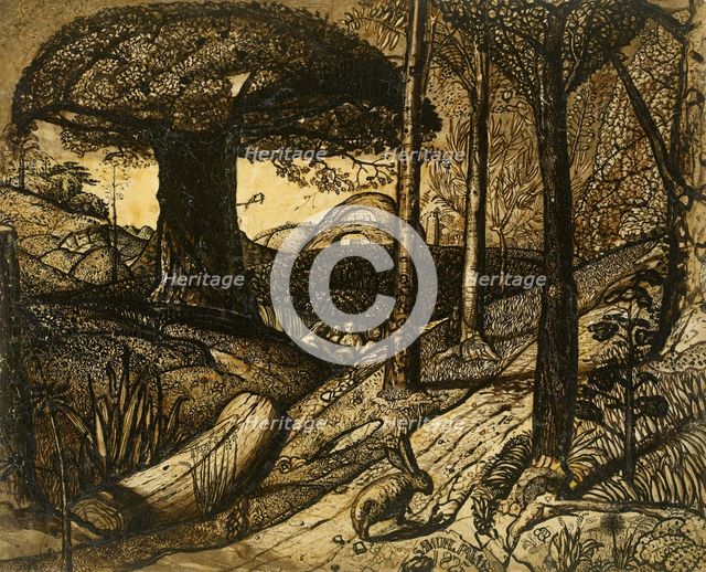 Early Morning, 1825. Artist: Samuel Palmer.
