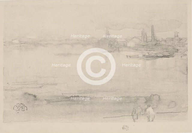 Early Morning, 1878. Creator: James Abbott McNeill Whistler.