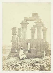 Early Morning at Wady Kardassy, Nubia, 1857. Creator: Francis Frith