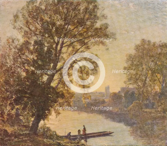 Early Morning Avignon', c1910, (1919). Artist: Herbert Edwin Pelham Hughes-Stanton.