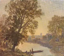 Early Morning Avignon c1910, (1919). Artist: Herbert Edwin Pelham Hughes-Stanton