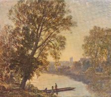 Early Morning Avignon c1910, (1919). Artist: Herbert Edwin Pelham Hughes-Stanton